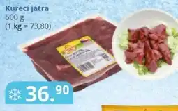 Potraviny CZ Kuřecí játra nabídka