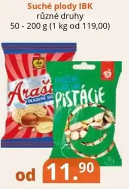 Potraviny CZ Suché plody IBK nabídka
