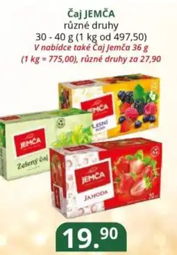 Potraviny CZ Čaj JEMČA nabídka