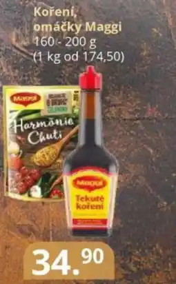 Potraviny CZ Koření, omáčky Maggi nabídka