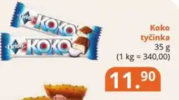 Potraviny CZ Koko tyčinka nabídka