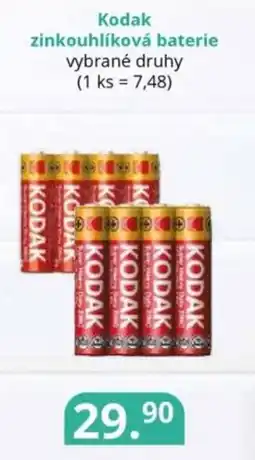 Potraviny CZ Kodak zinkouhlíková baterie nabídka