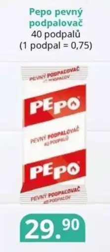 Potraviny CZ Pepo pevný podpalovač nabídka