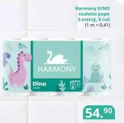 Potraviny CZ Harmony DINO toaletní papír 3-vrstvý nabídka