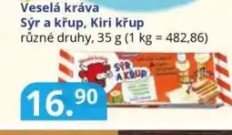Potraviny CZ Veselá kráva Sýr a křup, Kiri křup nabídka