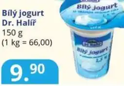 Potraviny CZ Bílý jogurt Dr. Halíř nabídka