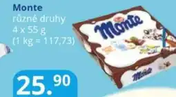 Potraviny CZ Zott Monte nabídka
