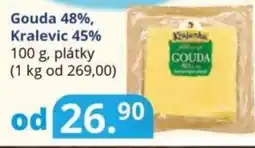 Potraviny CZ Gouda 48%, Kralevic 45% nabídka