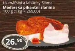 Potraviny CZ Maďarská pikantní slanina nabídka