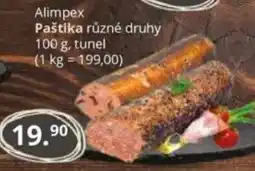 Potraviny CZ Alimpex Paštika nabídka