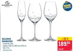 Makro Sklenice swarovski nabídka
