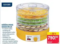 Makro Sušička ovoce s01015 6plus nabídka