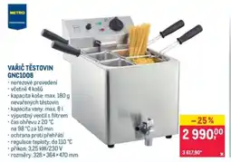 Makro Vařič těstovin gnc1008 nabídka