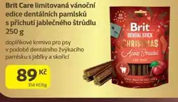 Super Zoo Brit Care limitovaná vánoční edice dentálních pamlsků s příchutí jablečného štrůdlu nabídka