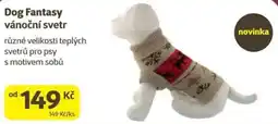 Super Zoo Dog Fantasy vánoční svetr nabídka
