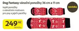 Super Zoo Dog Fantasy vánoční ponožky 36 cm a 11 cm nabídka