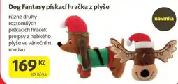 Super Zoo Dog Fantasy pískací hračka z plyše nabídka