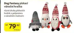 Super Zoo Dog Fantasy pískací vánoční hračka nabídka