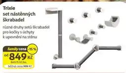 Super Zoo Trixie set nástěnných škrabadel nabídka