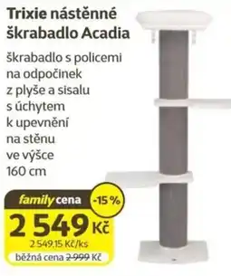 Super Zoo Trixie nástěnné škrabadlo Acadia nabídka