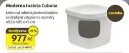 Super Zoo Moderna toaleta Cubana nabídka