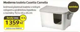 Super Zoo Moderna toaleta Casetta Camelia nabídka