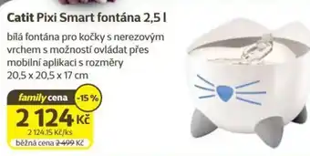 Super Zoo Catit Pixi Smart fontána nabídka