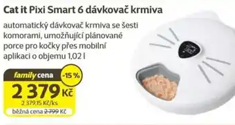 Super Zoo Cat it Pixi Smart 6 dávkovač krmiva nabídka