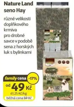 Super Zoo Nature Land seno Hay nabídka