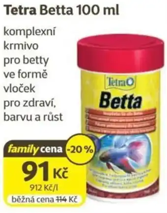 Super Zoo Tetra Betta nabídka