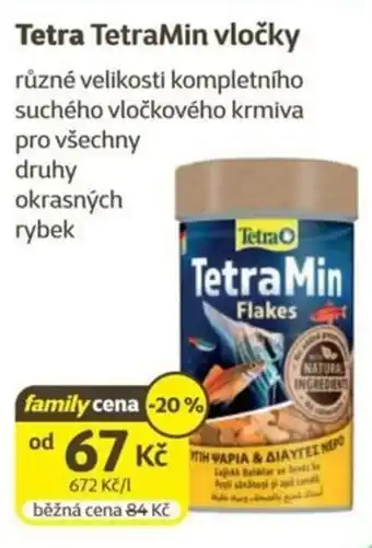 Super Zoo Tetra TetraMin vločky nabídka