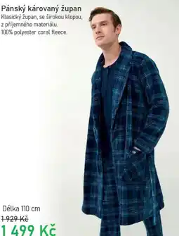 Vesna Pánský károvaný župan nabídka