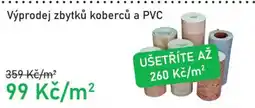 Vesna Výprodej zbytků koberců a PVC nabídka