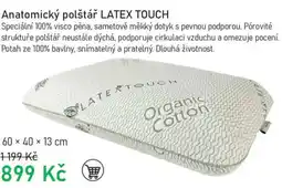 Vesna Anatomický polštář LATEX TOUCH nabídka