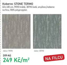 Vesna Koberec STONE TERMO nabídka