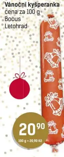 Konzum Vánoční kyšperanka nabídka
