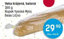 Konzum Veka krájená, balená nabídka