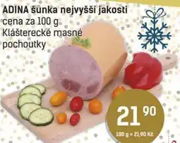 Konzum ADINA šunka nejvyšší jakosti nabídka