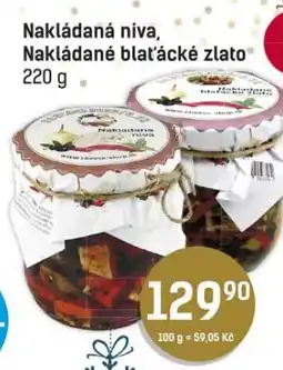 Konzum Nakládaná niva, Nakládané blat'ácké zlato nabídka