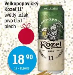 Konzum Velkopopovický Kozel 11° nabídka