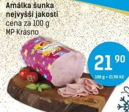 Konzum Amálka šunka nejvyšší jakosti nabídka