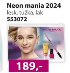 Konzum Neon mania 2024 lesk, tužka, lak nabídka