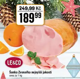 TEMPO Šunka Zvonařka nejvyšší jakosti nabídka