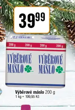TEMPO Výběrové máslo nabídka