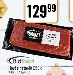 TEMPO Hovězí tatarák nabídka