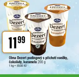 TEMPO OLMA Dezert pudingový s příchutí vanilky, čokolády, karamelu nabídka