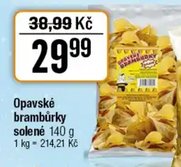 TEMPO Opavské brambůrky solené nabídka