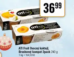 TEMPO ATI Fruit Ovocný koktejl, Broskvový kompot 2pack nabídka