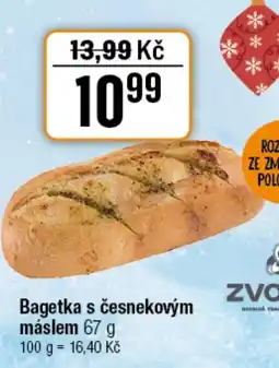 TEMPO Bagetka s česnekovým máslem nabídka