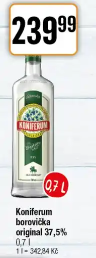 TEMPO Koniferum borovička original 37,5% nabídka
